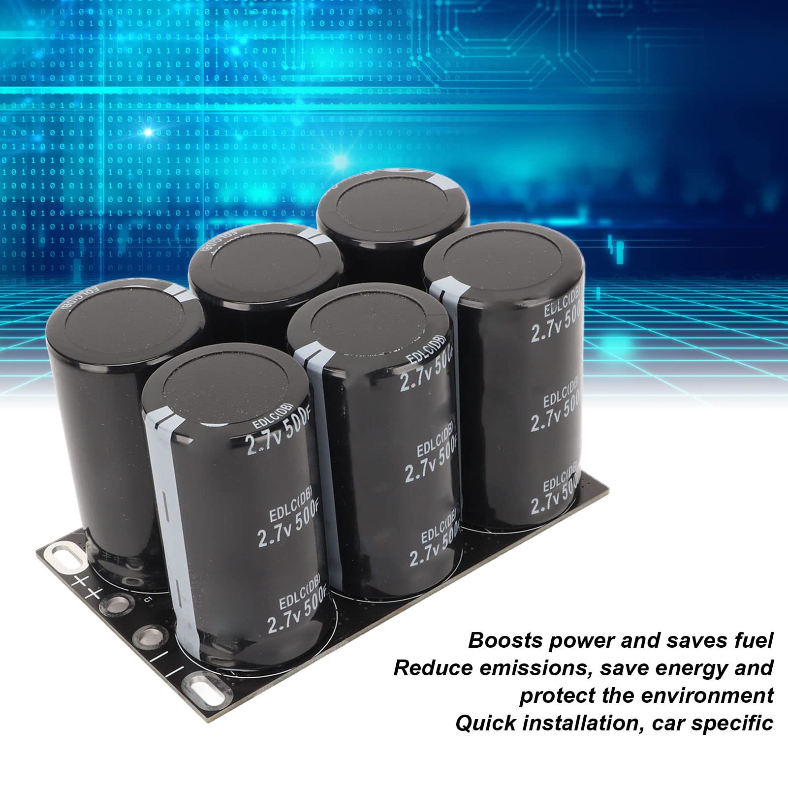 Amazon.co.jp: スーパーキャパシタ、バッテリー寿命の延長、ファラッド